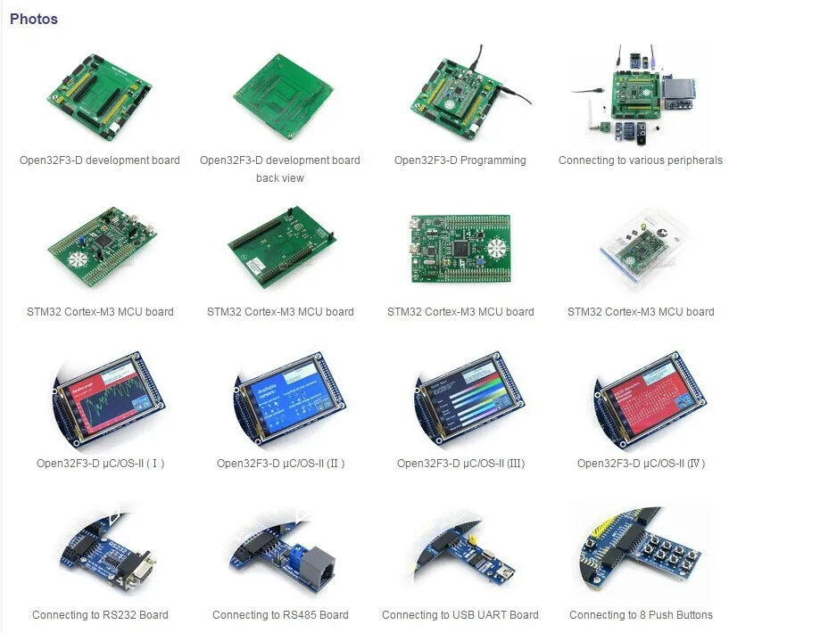 STM32 доска stm32f3обнаружение STM32F303VCT6 ARM Cortex-M4 макетная плата комплект Open32F3-D стандарт