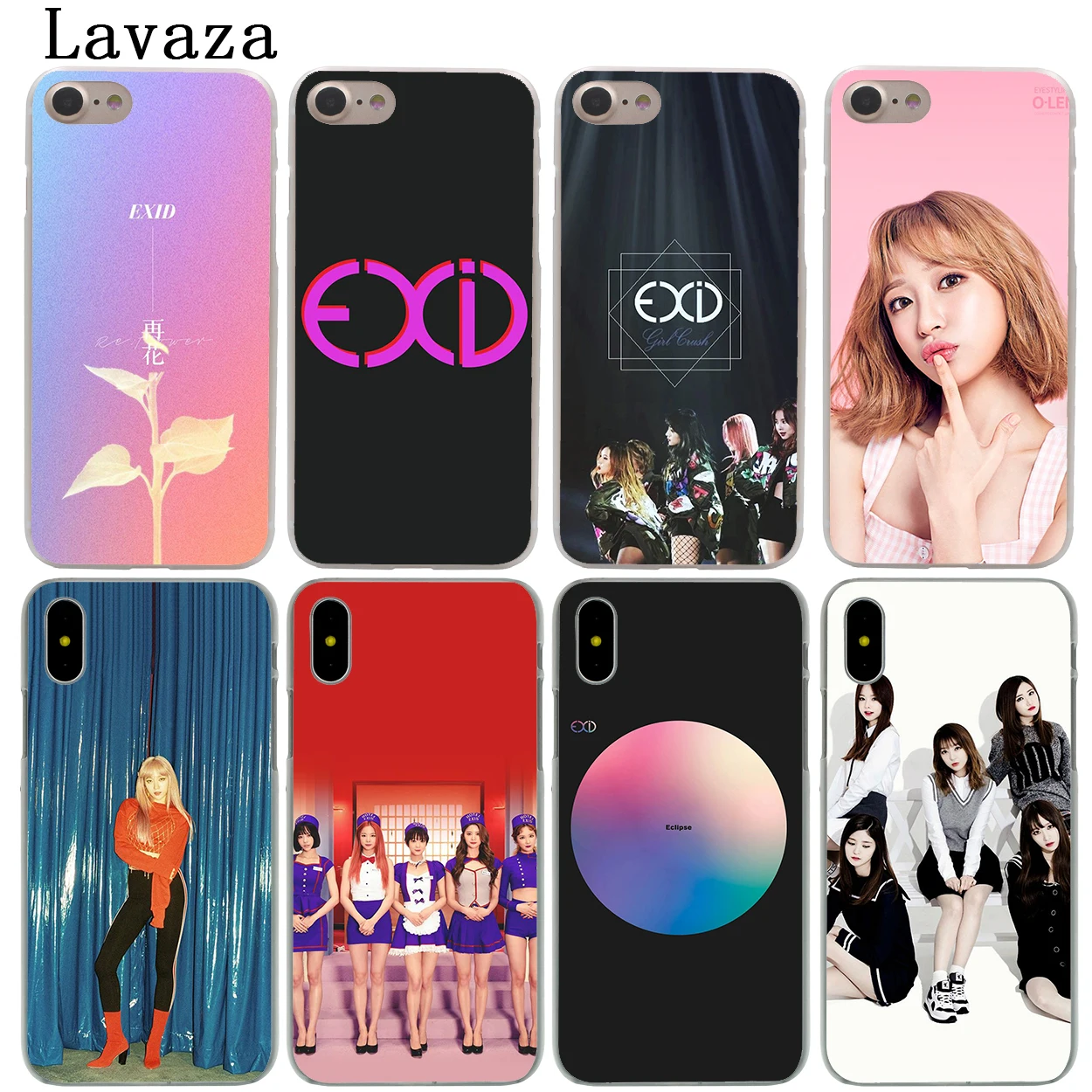 Твердый чехол для телефона Lavaza EXID Exceed In Dreaming Solji iPhone XR X 11 Pro XS Max 7 8 6 6S 5 5S SE 4S 4 10 |