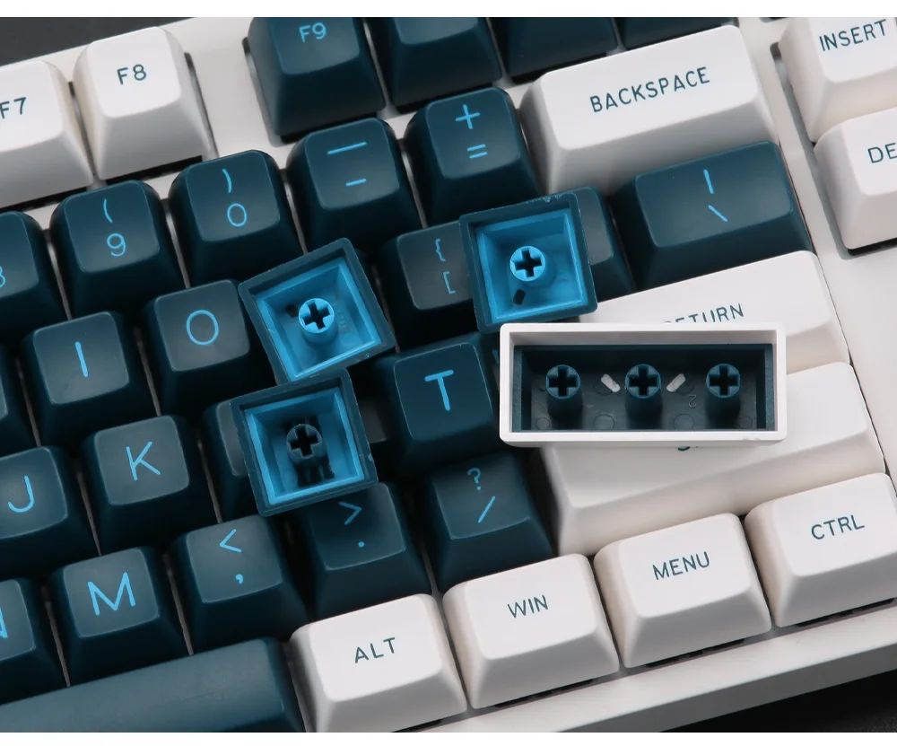 MAXKEY B& W SA Keycaps Doubleshot ABS материал для вишни механическая клавиатура MX