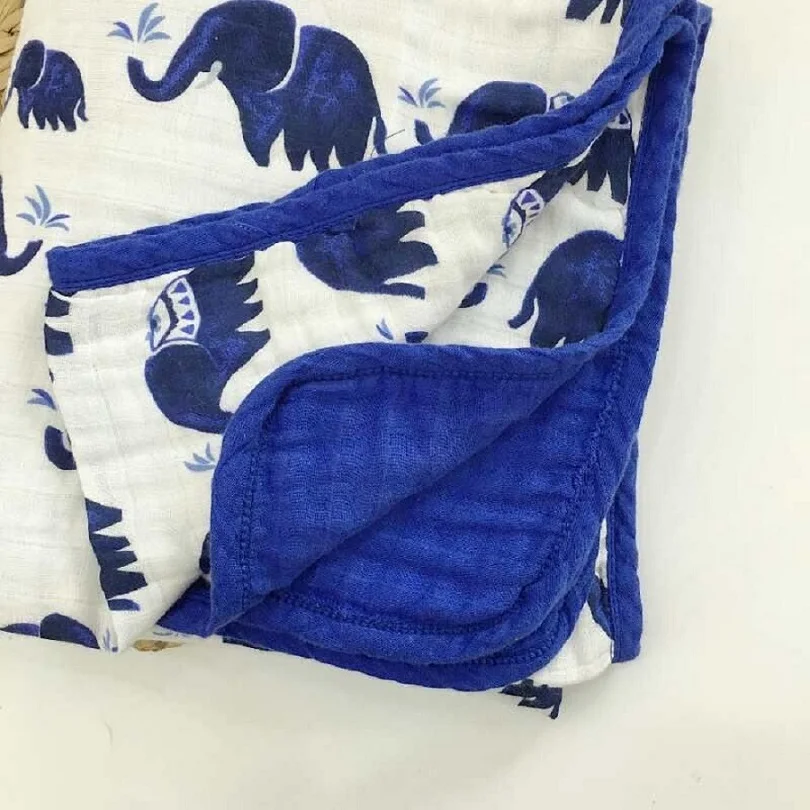 Meilleur Quatre Six Couche 100% Coton Couverture Bébé Nouveau Né Emmailloter Super Confortable Literie Couvertures Swaddle Wrap Bébés Mousseline Couverture