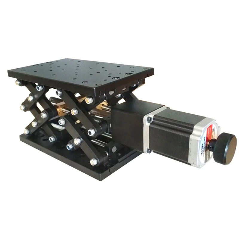 

Precise Electric Lifting Platform Motorized Lab Jack Optical Sliding Lift Elevator 110mm PT-GD402