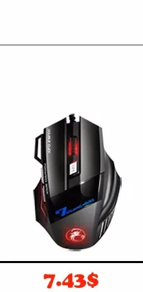 FORKA USB Wired Computer Mouse Silent Click LED Optical Mouse Gamer PC Laptop Notebook Computer Mouse Mice for Office Home Use cheap wireless gaming mouse