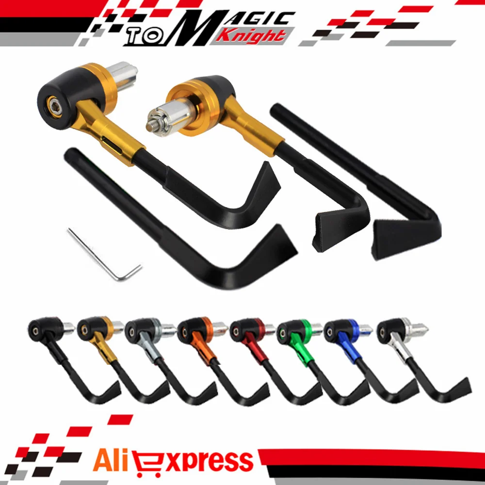 

Aluminum&ABS Protector Handlebar 7/8" 22mm Brake Clutch Levers Protect Guard For SUZUKI GSX-R 600/750/1000