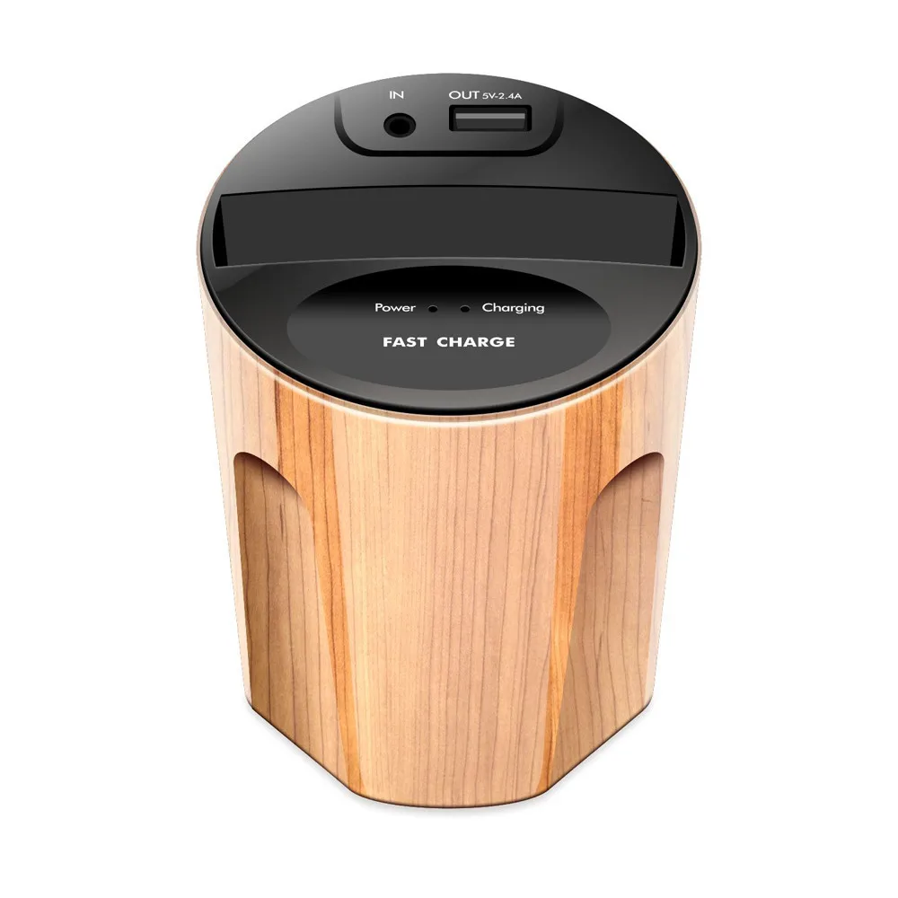 

EPULA Hot Sale 10W Car Wireless Charger Cup with USB Output for iPhoneXS/X/8 for SAMSUNG Galaxy S8 S7 S6 edge