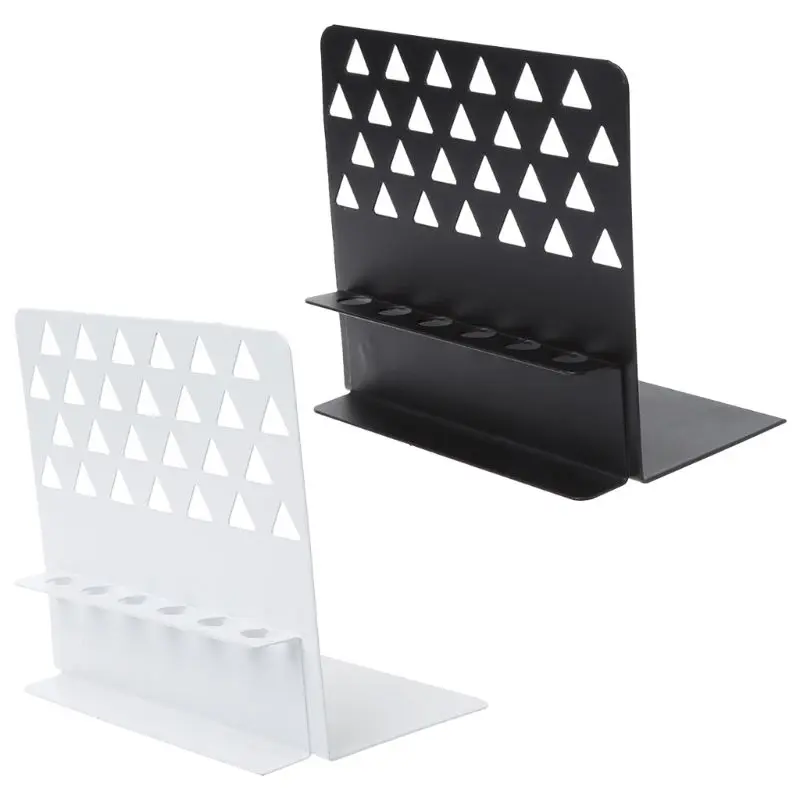 

Creative Book Holder Metal Bookends With Pen Holder Desk Organizer Stand Office Home Decor Book Holder Office Accessories