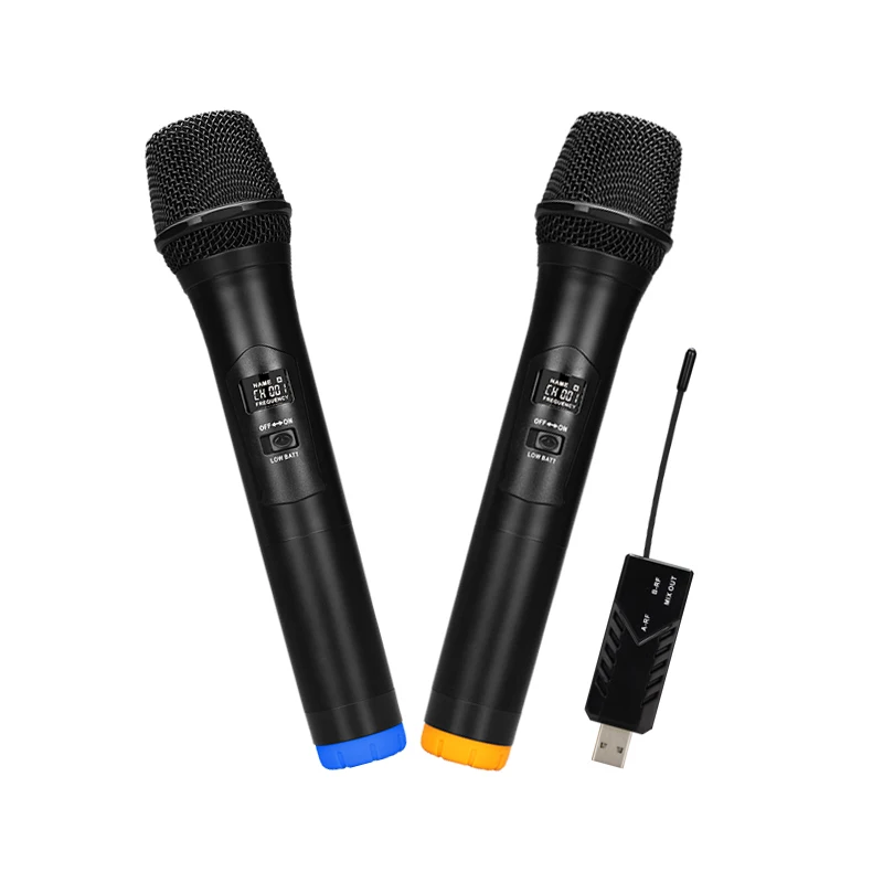 

UHF Mini Wireless Microphone WM-2 Mikrofon Master Microphone for outdoor activities KTV Karaoka PA Speaker Home Studio