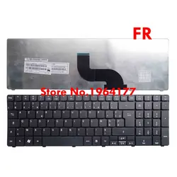 Французский Клавиатура для ноутбука Packard Bell Easynote NEW95 PEW71 PEW72 PEW76 черный