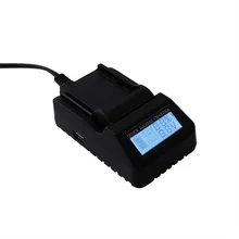 Camera Battery Charger For Sony NP-F970 Series 100-240V LCD Battery Charger
