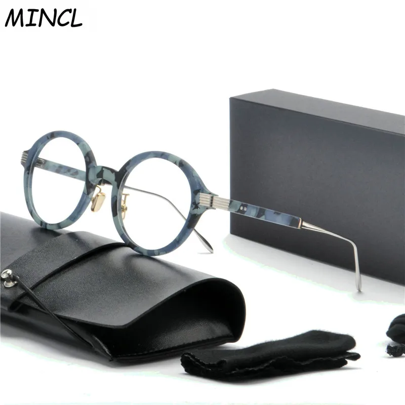 TR90 очки оправа Сверхлегкий желе круглые оптические очки простые очки для женщин и мужчин очки унисекс с коробкой FML