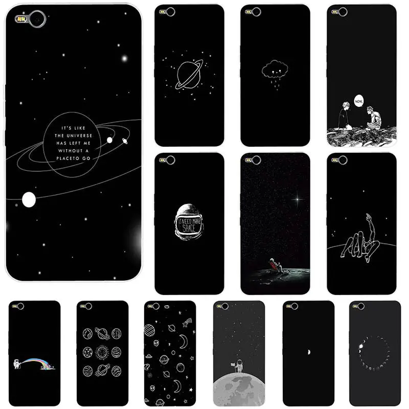 For HTC One U11 M7 M8 M9 M10 E9 Plus Desire 530 626 628 630 816 820 Soft TPU Phone Cases Starry Kiss White Line Abstract Art |