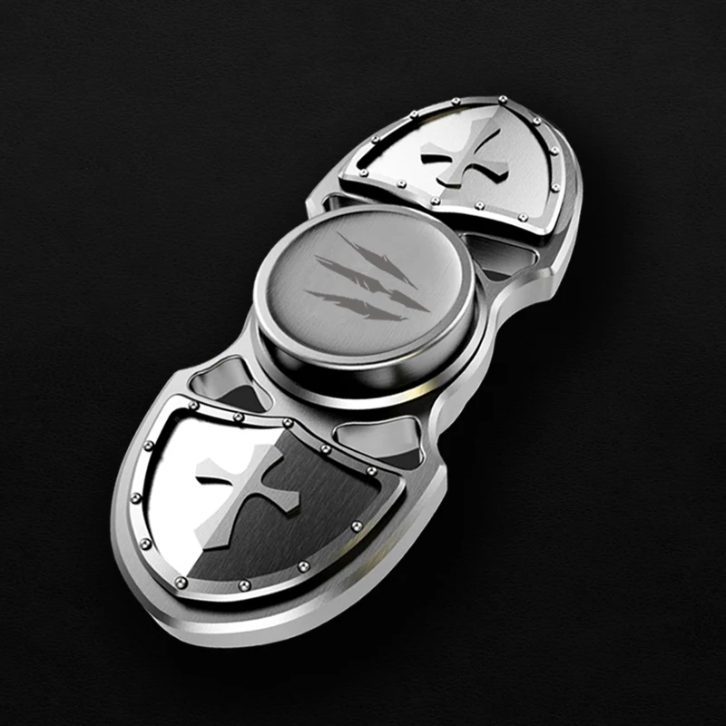 Funny Spinner Fidget Toy Metal EDC Hand Spinner For Kids Adult ADHD Autism Rotation Time Long