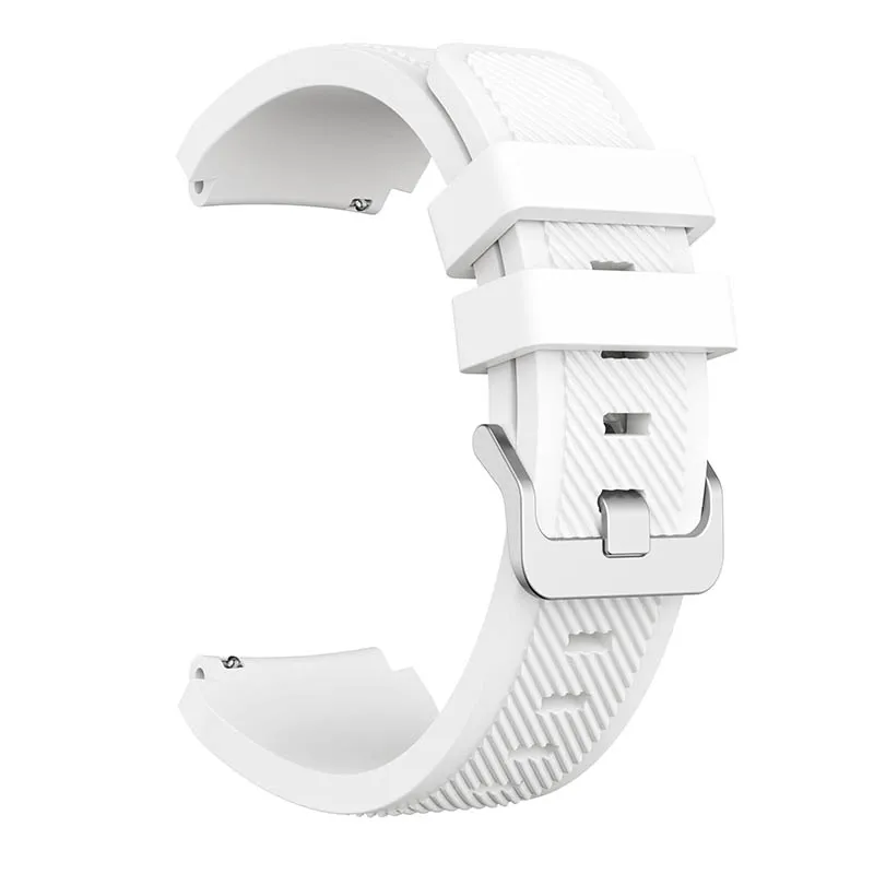 22 мм для samsung gear S3 Frontier классический силиконовый браслет на запястье для huawei Watch GT спортивный ремешок сменные часы браслет