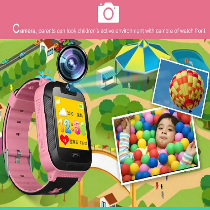 2019 Q528Pro 3G GPS Tracker Children Smartwatch Kids WiFi with Tracker SOS Smart watch for IOS Android Smart Watch