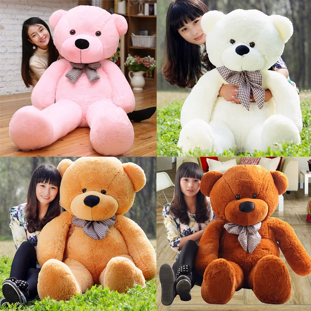

31.2 inches Cartoon Bear Giant Huge Cuddly Animals Plush with PP Cotton Stuffed Toy Doll Girlfriend Girls Children Birthday Gift