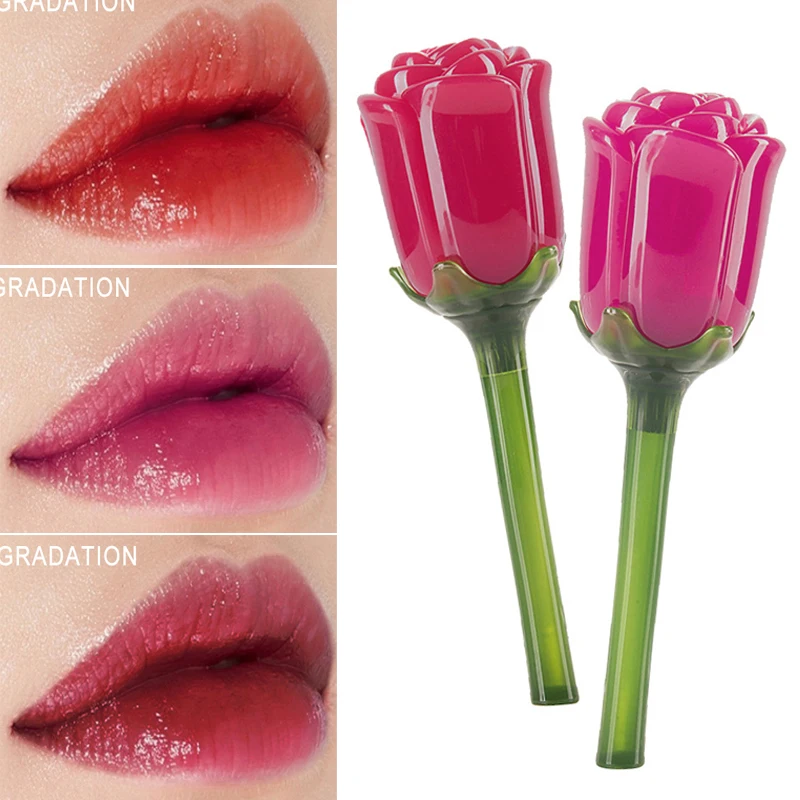 

HANDAIYAN Shimmer Lipgloss Moisturizer Lip Tint Waterproof Long Lasting Liquid Lipstick Nude Lips Makeup Red Mirror Lip Glaze