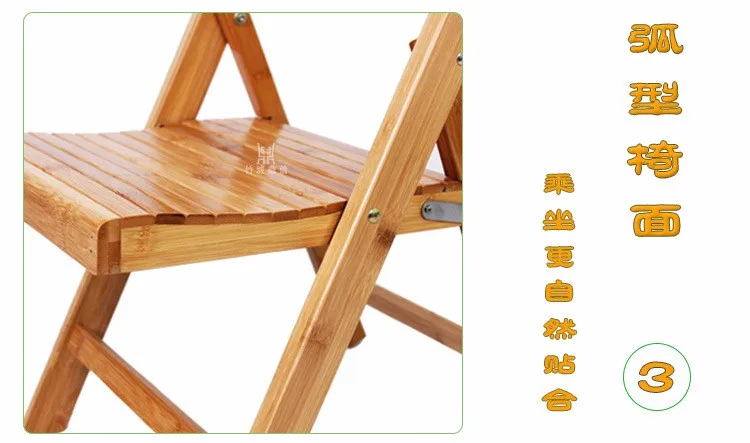 Бамбуковое детское кресло детская мебель бамбуковая спинка Складные портативные детские стулья Горячая Новинка