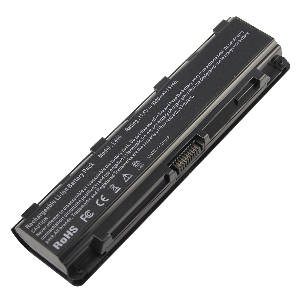 Аккумулятор для ноутбука Toshiba C800 C800D C805 C840 C845 C850 C870 L800 L800D L835 L875 5200 мАч|Аккумуляторы
