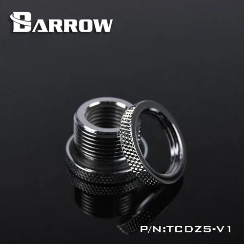 Barrow G1/4 ''белый черный серебристый золотой картон поперечный Вход воды