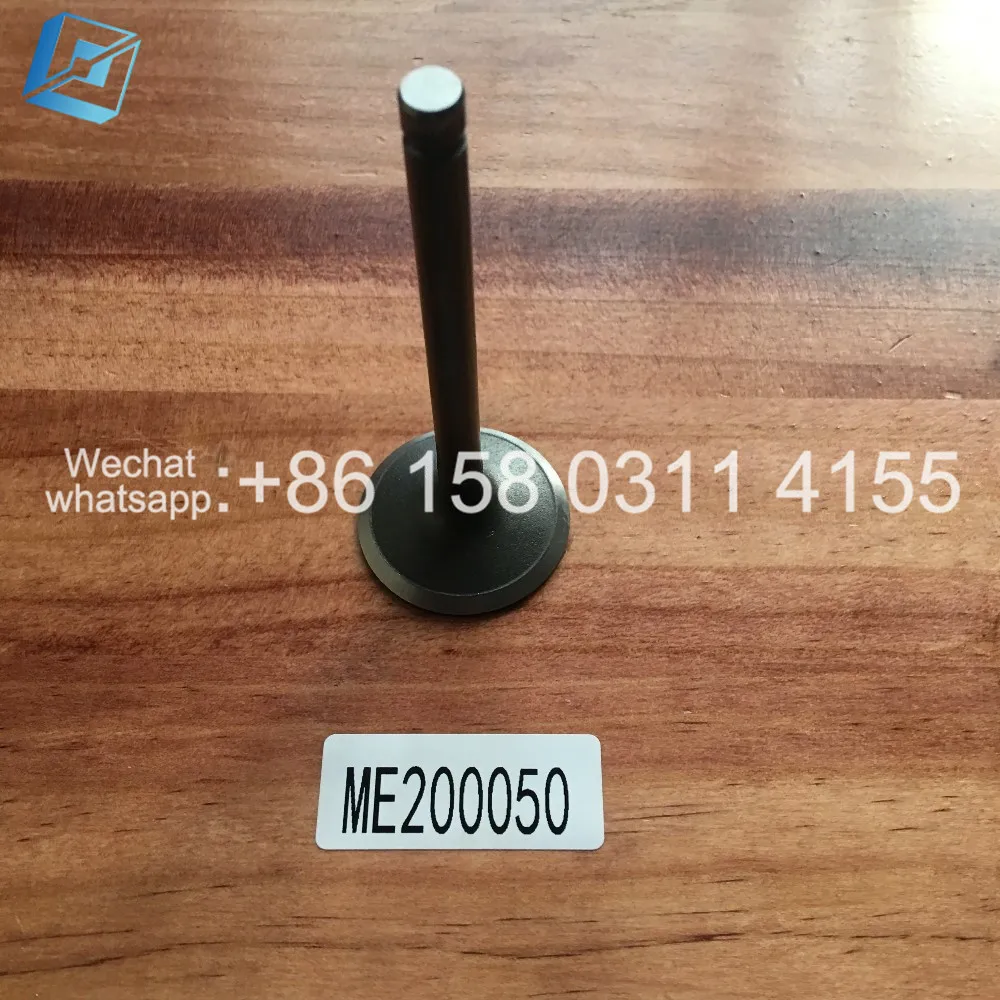 

Engine valve intake valve OE ME200050 exhaust valve ME200051 for Pajero 2.8 TDI 1991 engine 4M40