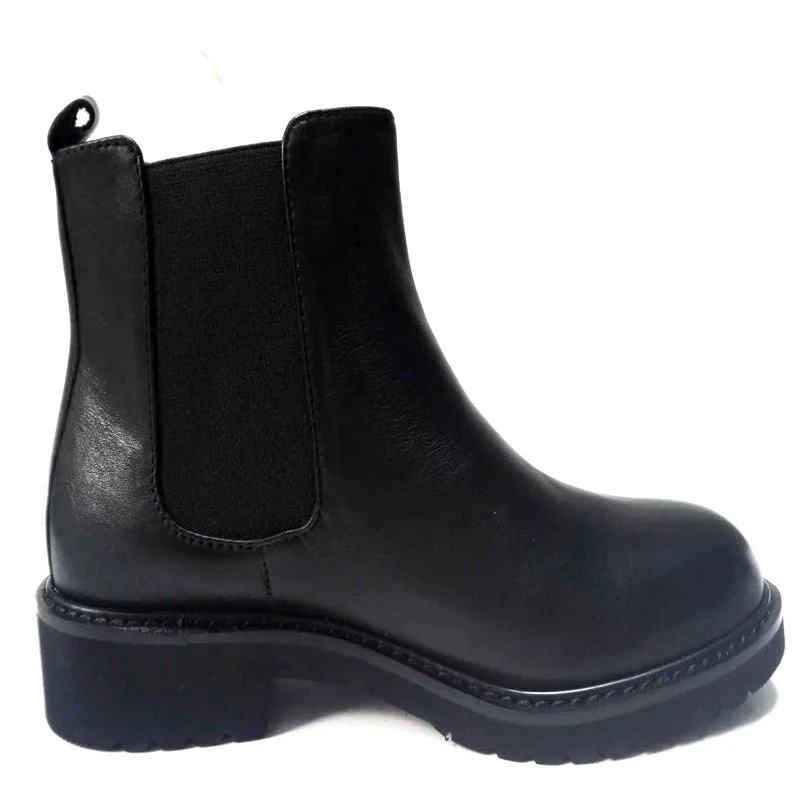 

women winte boots ankle boots genuine leather boots women casual ankle zapatos de muje women winter shoes low heels leather shoe