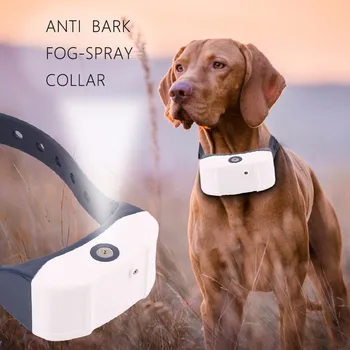 

New Rechargeable Spray Pet Dog Anti Bark Deterrents Training Collar Pet No Barking Adjustable Collar Pets Training Control Tool