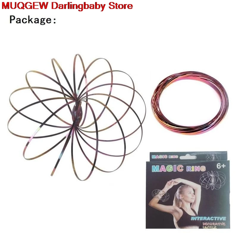 Игрушка Flow rings Kinetic весенний браслет сенсорная Интерактивная классная забавная