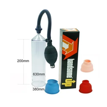 

Comfortable Men Male Enlargement Pumps Vacuum Pump Extender Enlarger Pumps Body Massage Massager Health Care Tool
