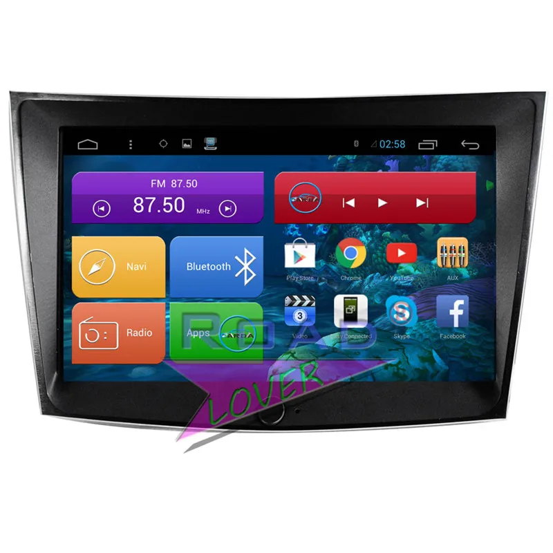 Roadlover Android 6 0 2G 16GB 9 Car GPS Navigation For Ssangyong Tivolan 2015 Stereo font