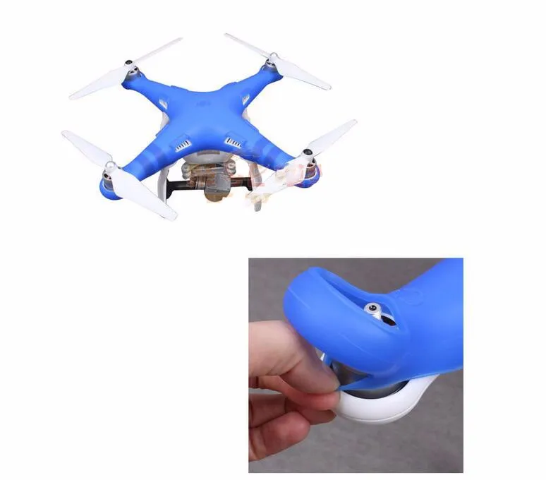High Quality Silicone Case For DJI Phantom 3 P3 Protective Skin Wrap Cover