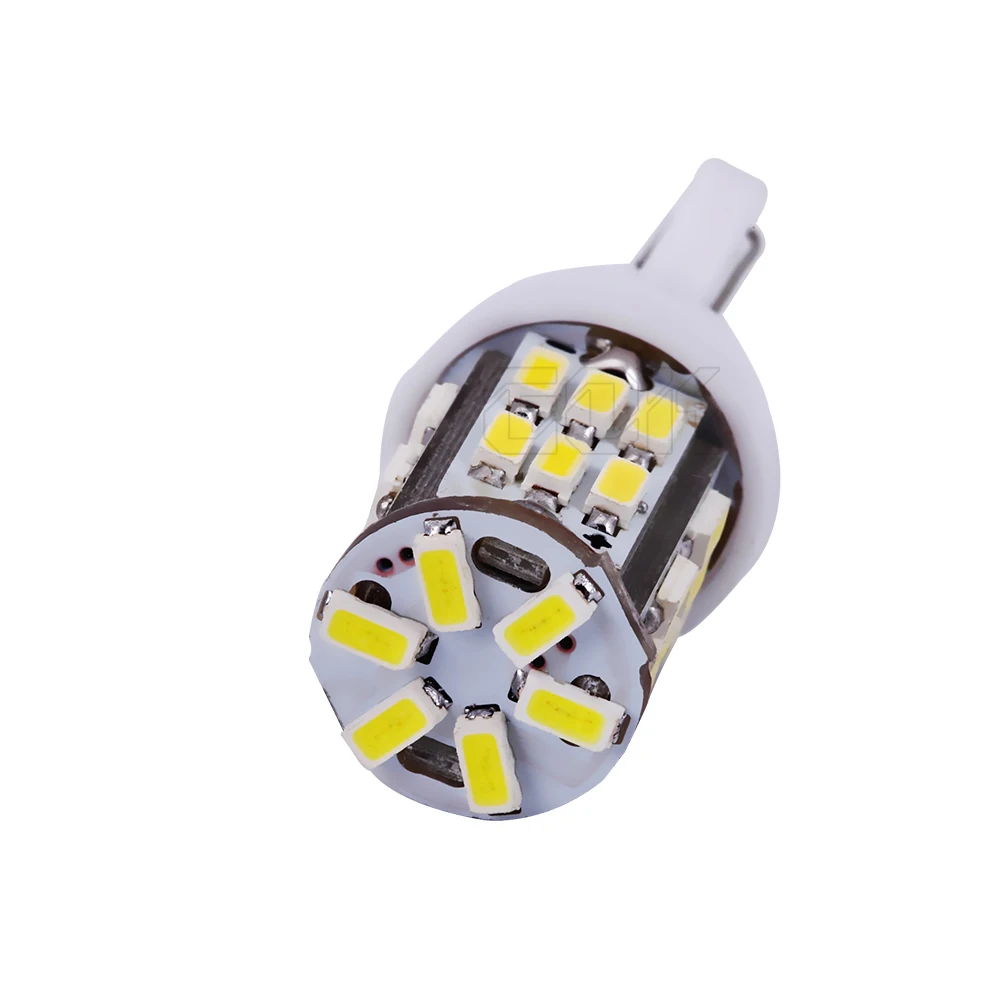 50 шт./лот T10 led 30smd свет 194 168 192 w5w led 3014 smd t10 30led Авто ВОДИТЬ Автомобиль Клин Парковка потолочный плафон