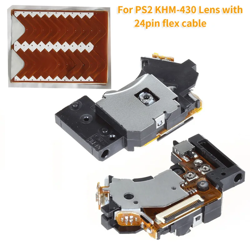 2 шт./лот лазерный объектив для PS2 Console 7 XXXX 9XXX 79XXX 77XXX с гибким ленточным