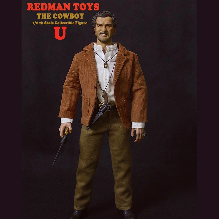 Коллекционная игрушка в масштабе 1/6 REDMAN модель игрушки уродливый ковбойский 12