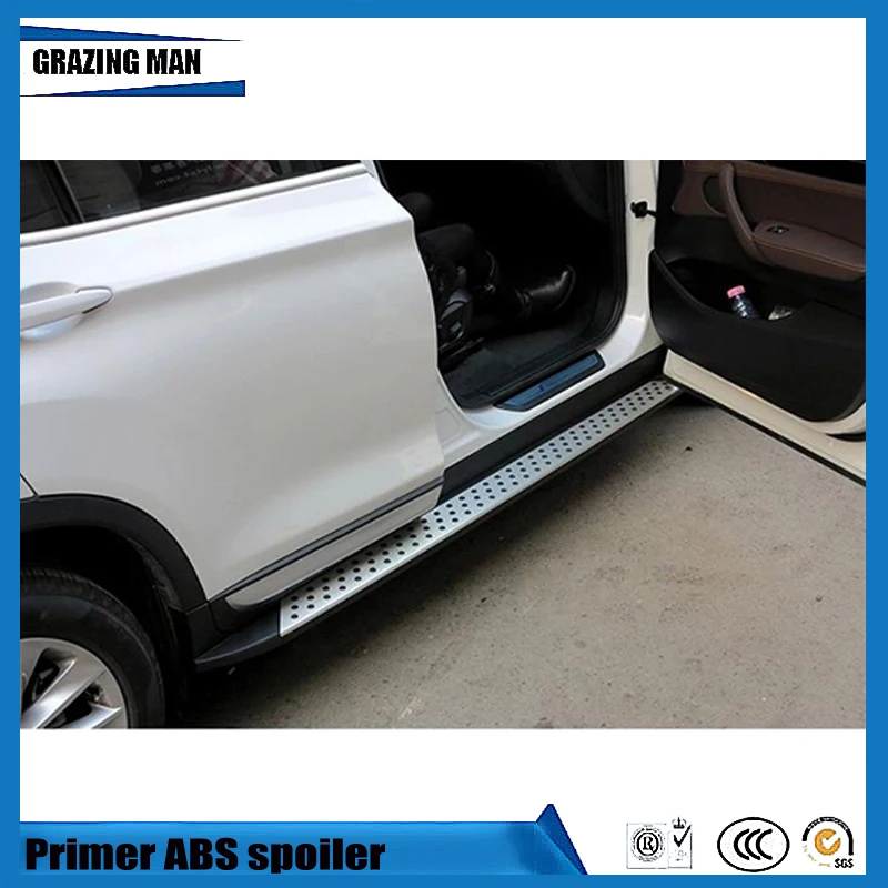 High quality aluminium alloy original model thresholds side step running board for X3 F25 2014 X4 F26 |