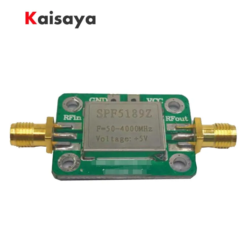 LNA 50 4000 МГц SPF5189 НФ = дБ Радиочастотный усилитель сигнала приемник для FM HF VHF / UHF