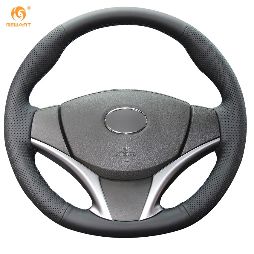 MEWANT для Toyota Vios 2014 2015 2016 черные чехлы из искусственной кожи автомобильного