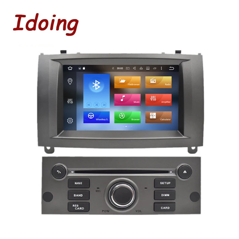 Sale Idoing 7"1Din 4G+32G 8Core Car Radio GPS Android 9.0 Multimidia For Peugeot 407 2004 2005 2006 2007 2008 2009 GPS Navigation 2 Sale Idoing 7"1Din 4G+32G 8Core Car Radio GPS Android 9.0 Multimidia For Peugeot 407 2004 2005 2006 2007 2008 2009 GPS Navigation 2
