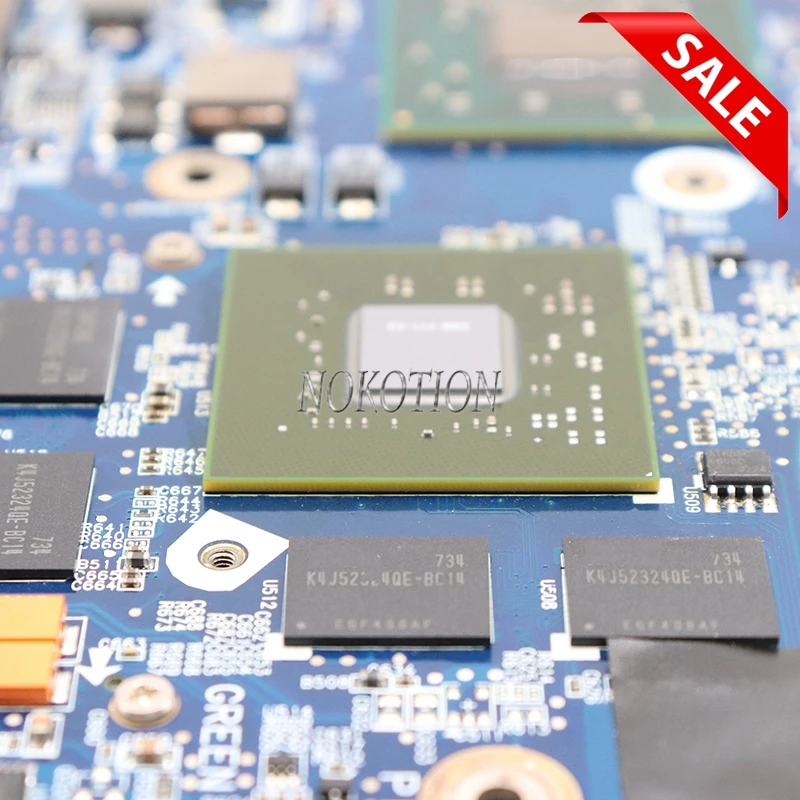 NOKOTION laptop Motherboard For samsung R70 NP-R70 BA92-04804A Main board DDR2 free cpu full tested