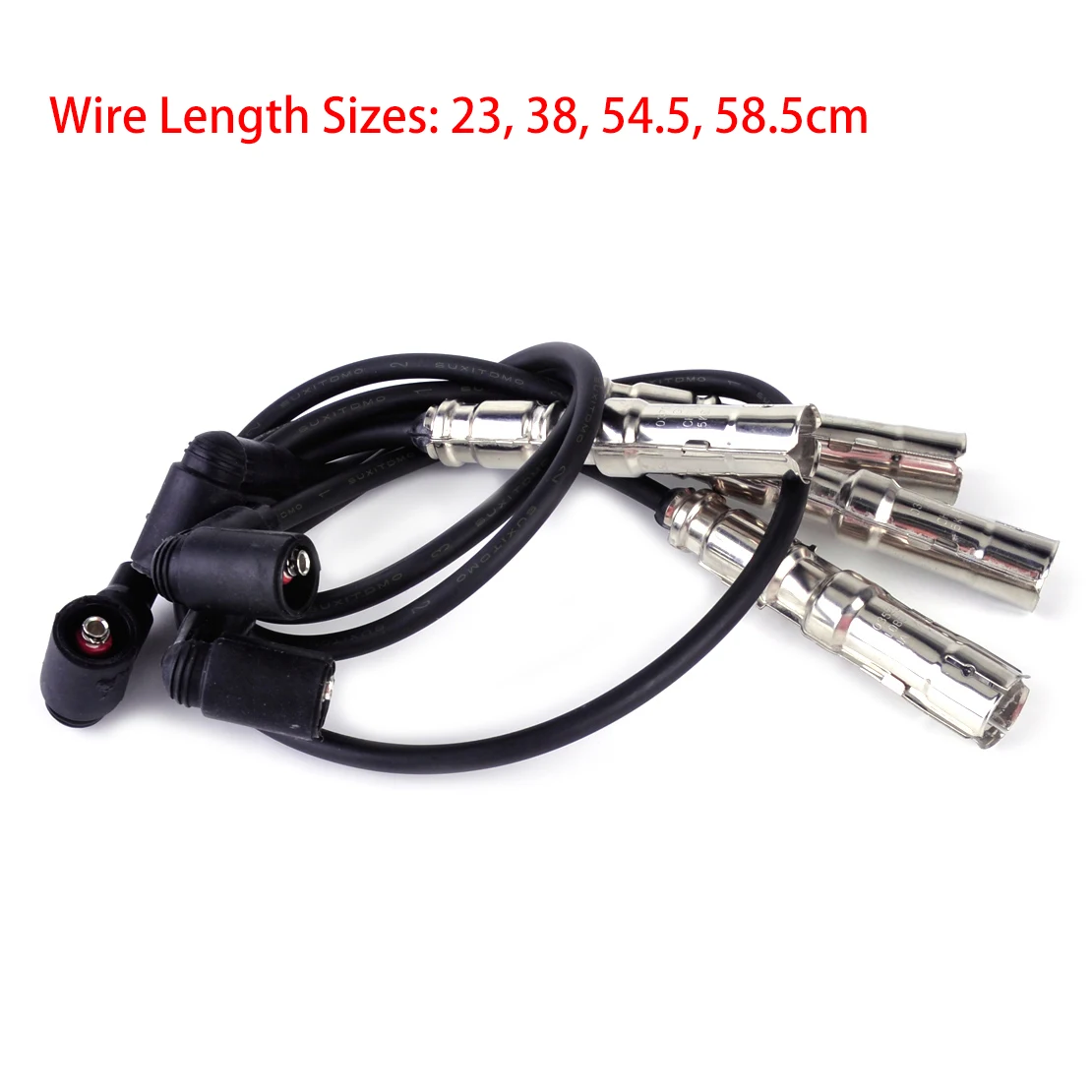  CITALL 4pcs Spark Plug Ignition Wire Cable fit for VW Golf Jetta City Beetle 2.0L SOHC 175-6224 1AM