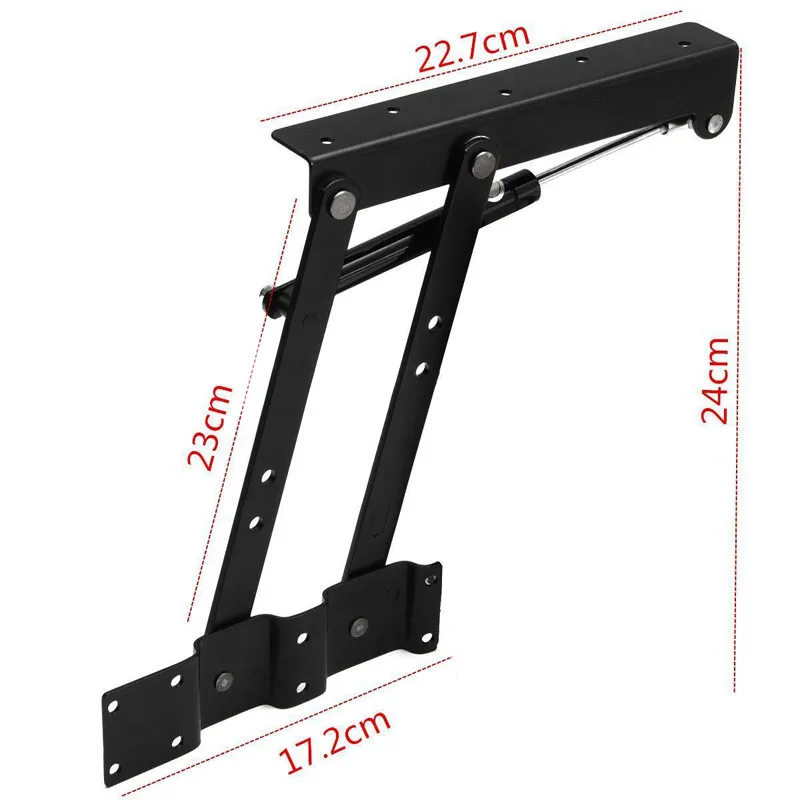 2 шт. подъемный журнальный столик механизм пружинный шарнир аппаратные средства установки для DIY настольный шкаф стол