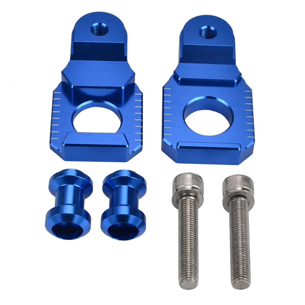 Rear Axle Blocks Spindle Sliders Parking Balls Adjuster Crash Pads For SUZUKI GSX-R GSXR600 GSXR750 2000-2009 GSXR1000 2001-2018