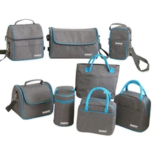 Thermal Insulation Cooler font b Lunch b font font b Bag b font Picnic Bento Box