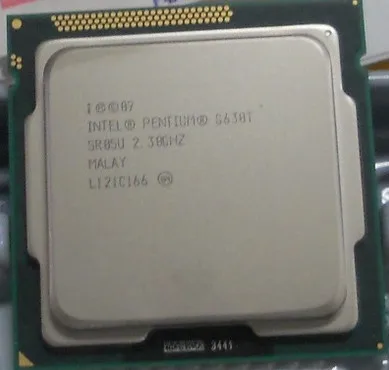 Процессор Intel Pentium G630T 3M Cache 2 30 ГГц LGA1155 ЦП для настольного компьютера g630T |