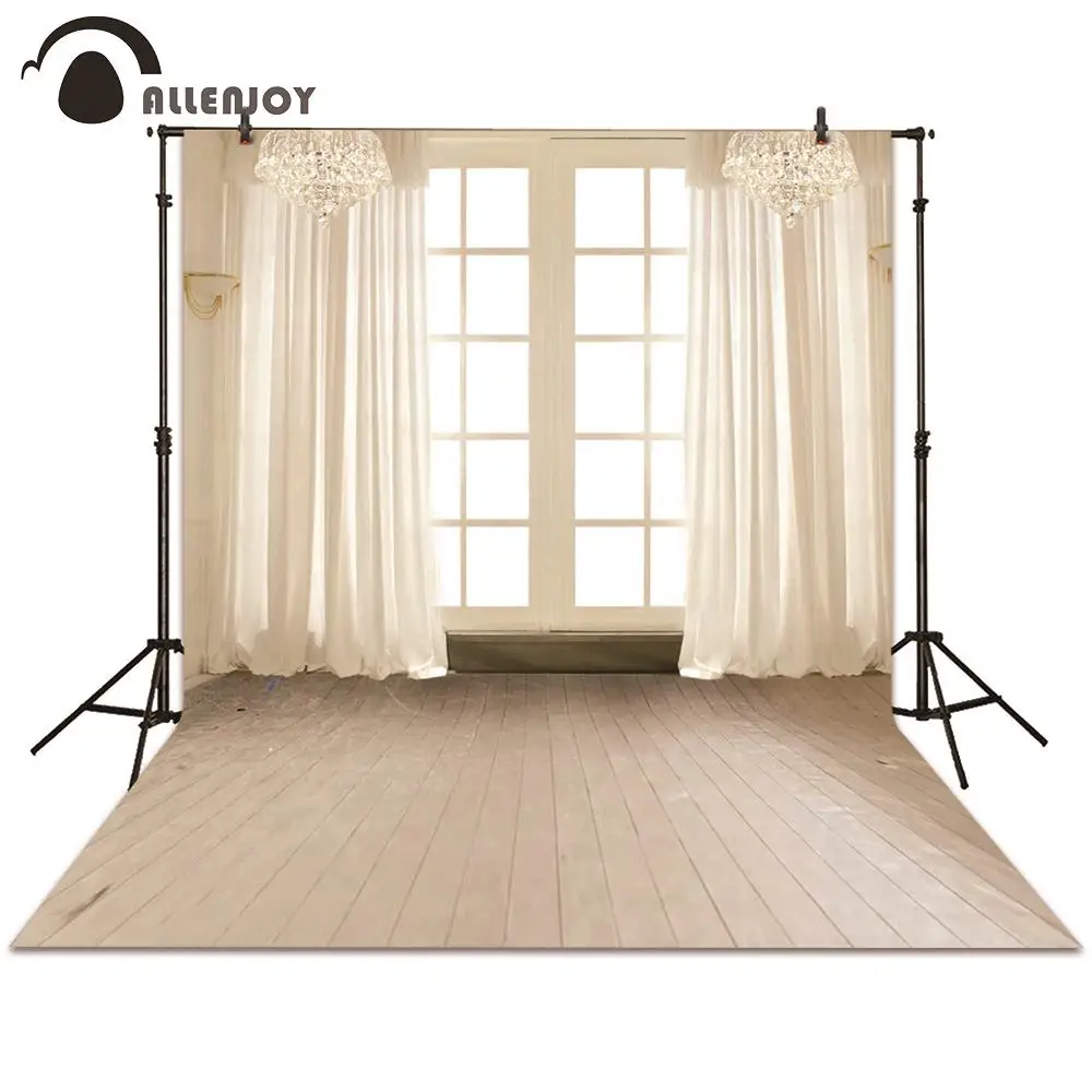 

Allenjoy backgrounds photography indoor board window curtain wedding white backdrop photocall photographic photo studio wedding