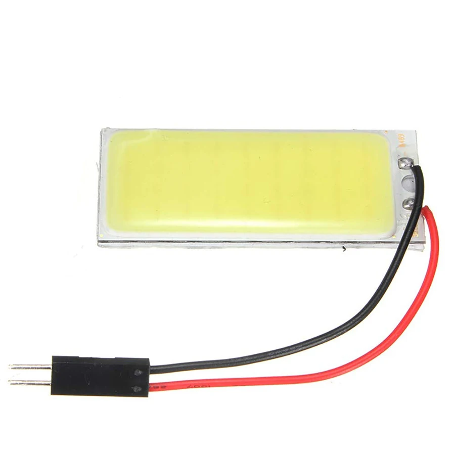 Супер яркий белый COB 16 24 36 48SMD светодиодный купол зеркальная лампа свет Панель салона чтениt дорожной карты Парковка лампа DC12V