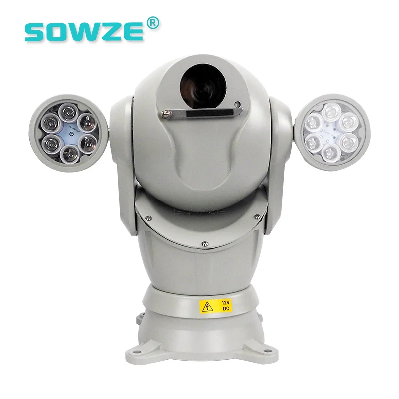 IR Night Vision PTZ Rugged High Speed AHD 960P 18X Optical Zoom Vehicle