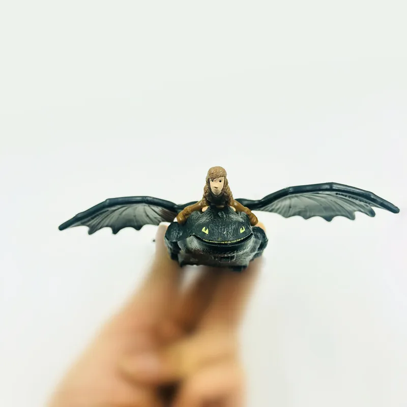 

Toothless Toy Dragon Action Figure Toothless How to Train Your Dragon Hiccup Riding on Dragon Toy Kids Toys Doll Children Gift
