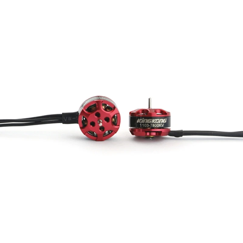 Высокое качество KINGKONG/LDARC 1103 7800KV 1 3 S бесщеточный двигатель RC мотор для 50 80 100 Мини
