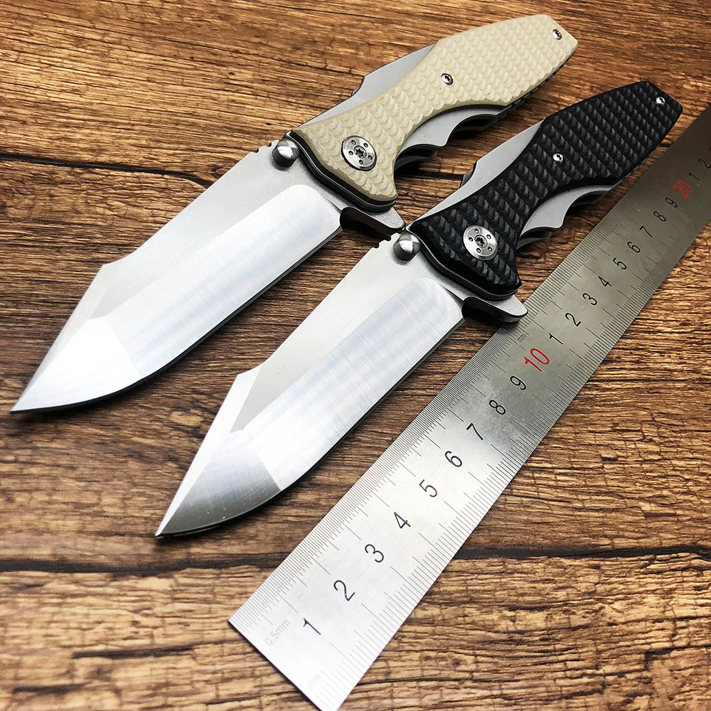 ZT0393 Tactical 9cr14mov Blade folding knife ball bearing flipper blade