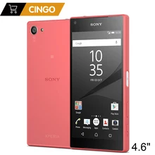 sony Xperia Z5 Compact E5823 разблокированный 2 Гб ОЗУ 32 Гб ПЗУ Android четырехъядерный и четырехъядерный 23мп GSM смартфон