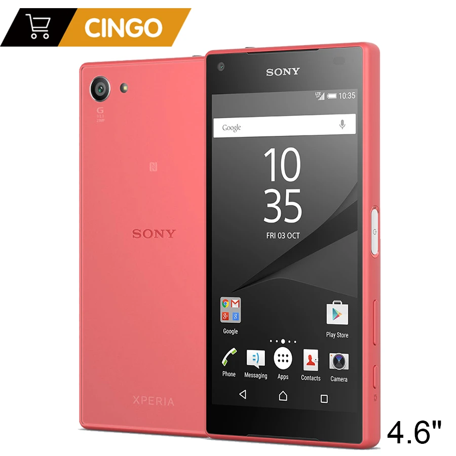 Original Sony Xperia Z5 Compact SO-02h Unlocked 2GB RAM 32GB ROM Android Quad-Core&Quad Core 23MP GSM Smart Phone